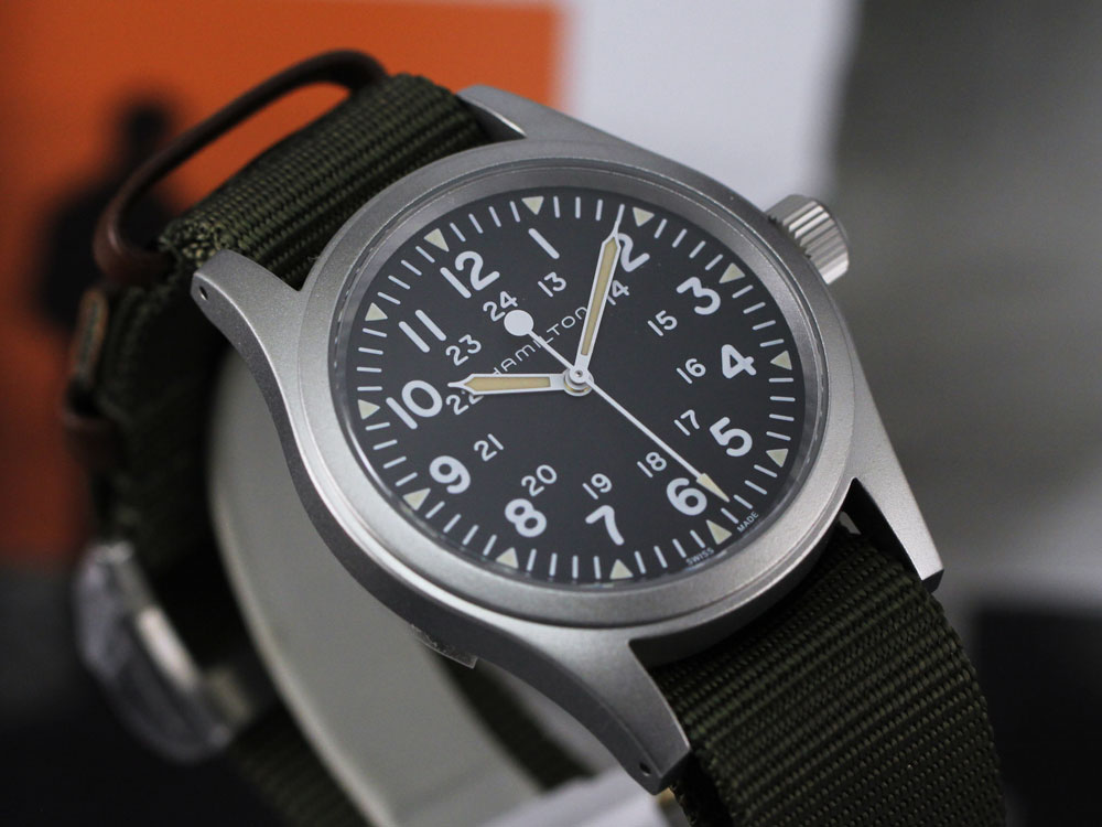 ハミルトン【HAMILTON】カーキ フィールド メカ 手巻 38mm NATO ...