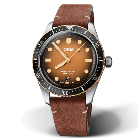 オリス【ORIS】ダイバーズ65 ブラウングラデーション 40mm ブロンズベゼル Divers65 73377074356 | BESSHO