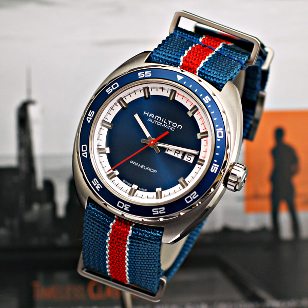ハミルトン HAMILTON パンユーロ 腕時計 時計 ステンレススチール H35756735 メンズ